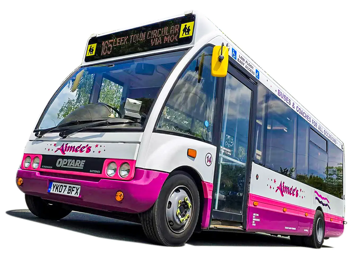 Aimees Travel - Minibus Hire Leek & Stoke-on-Trent